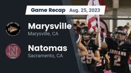 Recap: Marysville  vs. Natomas  2023