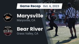 Recap: Marysville  vs. Bear River  2023