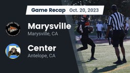 Recap: Marysville  vs. Center  2023