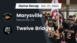 Recap: Marysville  vs. Twelve Bridges 2023
