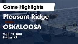 Pleasant Ridge  vs OSKALOOSA  Game Highlights - Sept. 15, 2020