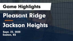 Pleasant Ridge  vs Jackson Heights  Game Highlights - Sept. 22, 2020
