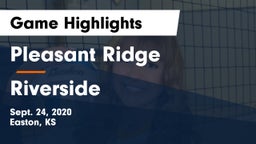 Pleasant Ridge  vs Riverside Game Highlights - Sept. 24, 2020