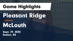 Pleasant Ridge  vs McLouth  Game Highlights - Sept. 29, 2020