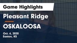 Pleasant Ridge  vs OSKALOOSA  Game Highlights - Oct. 6, 2020