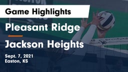 Pleasant Ridge  vs Jackson Heights  Game Highlights - Sept. 7, 2021