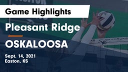 Pleasant Ridge  vs OSKALOOSA  Game Highlights - Sept. 14, 2021