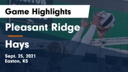 Pleasant Ridge  vs Hays  Game Highlights - Sept. 25, 2021