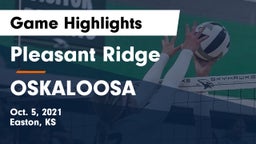 Pleasant Ridge  vs OSKALOOSA  Game Highlights - Oct. 5, 2021