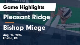 Pleasant Ridge  vs Bishop Miege  Game Highlights - Aug. 26, 2023