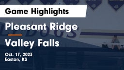 Pleasant Ridge  vs Valley Falls Game Highlights - Oct. 17, 2023
