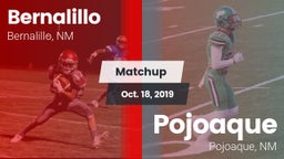 Matchup: Bernalillo vs. Pojoaque  2019