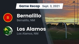 Recap: Bernalillo  vs. Los Alamos  2021