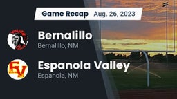 Recap: Bernalillo  vs. Espanola Valley  2023