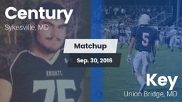 Matchup: Century vs. Key  2016