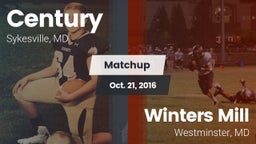 Matchup: Century vs. Winters Mill  2016