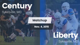 Matchup: Century vs. Liberty  2016
