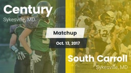 Matchup: Century vs. South Carroll  2017