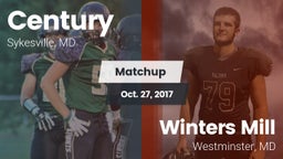 Matchup: Century vs. Winters Mill  2017