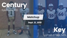 Matchup: Century vs. Key  2018