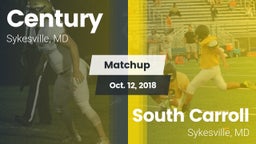 Matchup: Century vs. South Carroll  2018