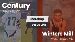 Matchup: Century vs. Winters Mill  2018