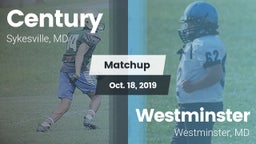 Matchup: Century vs. Westminster  2019