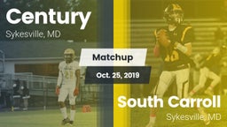 Matchup: Century vs. South Carroll  2019