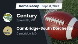 Recap: Century  vs. Cambridge-South Dorchester  2023