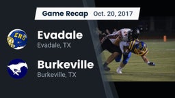 Recap: Evadale  vs. Burkeville  2017
