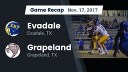 Recap: Evadale  vs. Grapeland  2017