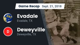 Recap: Evadale  vs. Deweyville  2018