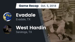 Recap: Evadale  vs. West Hardin  2018