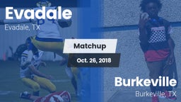 Matchup: Evadale vs. Burkeville  2018