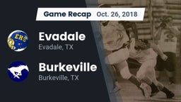 Recap: Evadale  vs. Burkeville  2018