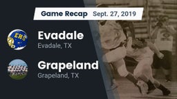 Recap: Evadale  vs. Grapeland  2019