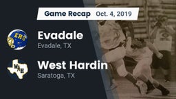 Recap: Evadale  vs. West Hardin  2019