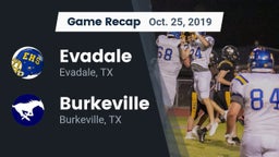 Recap: Evadale  vs. Burkeville  2019