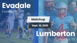 Matchup: Evadale vs. Lumberton  2020