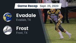 Recap: Evadale  vs. Frost  2020
