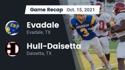 Recap: Evadale  vs. Hull-Daisetta  2021