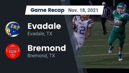 Recap: Evadale  vs. Bremond  2021