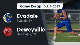 Recap: Evadale  vs. Deweyville  2023