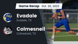 Recap: Evadale  vs. Colmesneil  2023