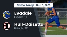 Recap: Evadale  vs. Hull-Daisetta  2023