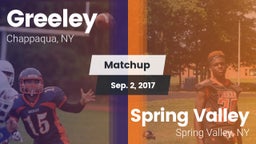 Matchup: Greeley vs. Spring Valley  2017