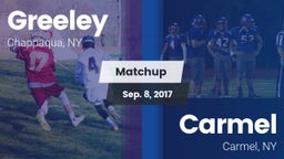 Matchup: Greeley vs. Carmel  2017