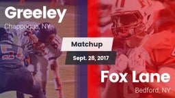 Matchup: Greeley vs. Fox Lane  2017