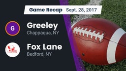 Recap: Greeley  vs. Fox Lane  2017