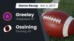 Recap: Greeley  vs. Ossining  2017